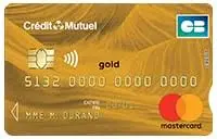 Carte GOLD Crédit Mutuel cobrandée CB Carte Bancaire