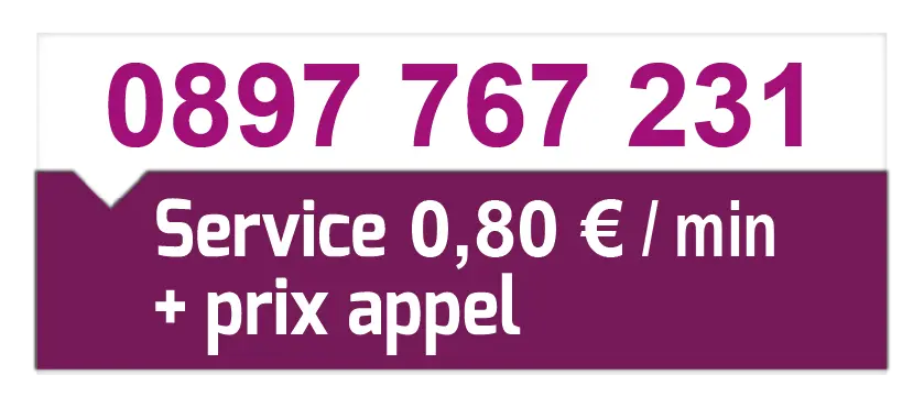 Assistance Technique 24/7 : 0897 767 231