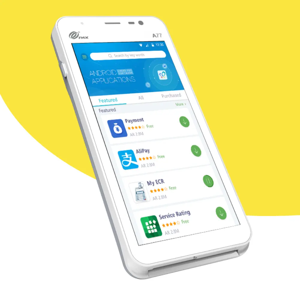 TPE mobile de poche PAX A77 fonctionnalités de paiement TPE mobile de poche PAX A77 fonctionnalités de paiement