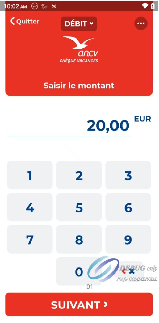 Application ANCV Chèque-Vacances Connect sur TPE Ingenico et PAX | E ...