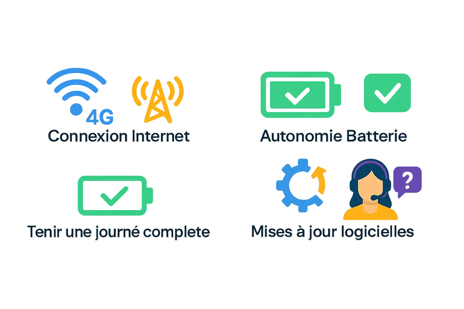 Les services sur Terminaux de paiement Android