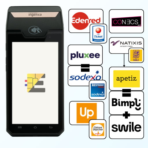 tpe ingenico dx4000 titres restaurant