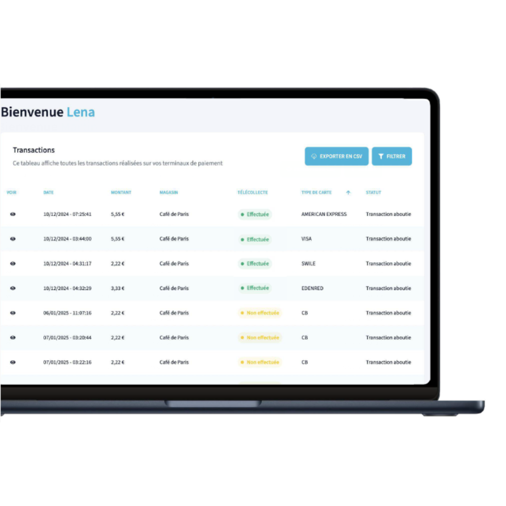 portail en ligne pour tickets dématérialisés
