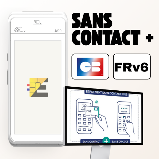 tpe pax a99 sans contact plus et norme frv6