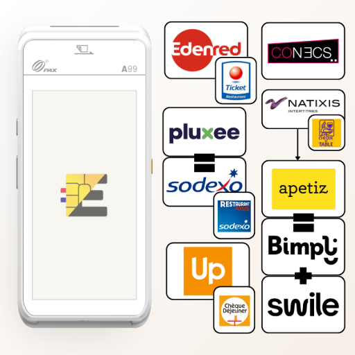 tpe pax a99 toutes les solutions de titres-restaurant compatibles