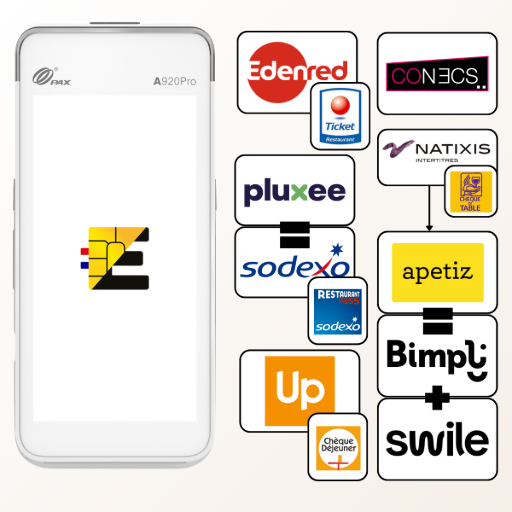 tous les titres restaurant compatibles avec le tpe pax a920 pro tpe pax a920 pro titres restaurant compatibles