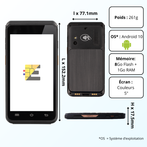 tpe ingenico axium ex6000 caractéristiques techniques