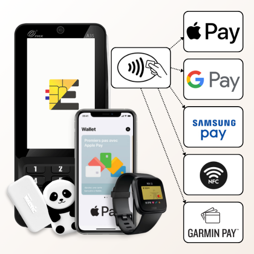toutes les méthodes de paiement sans contact compatibles avec le pinpad pax a35 pinpad pax a35 paiement sans contact