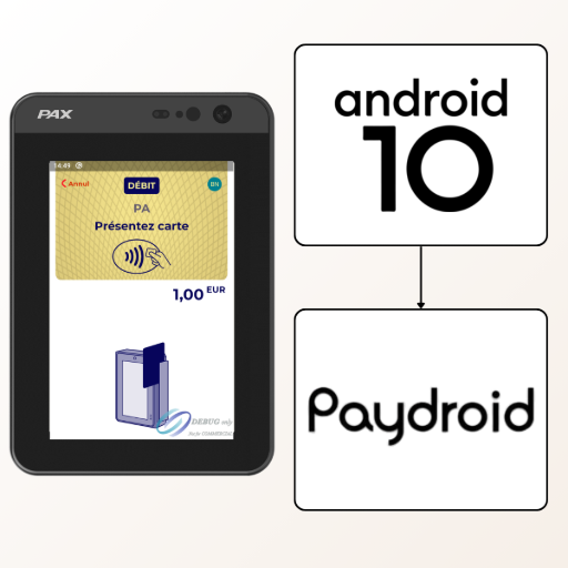 tpa pax im25 un système d'exploitation paydroid basé sur android 10