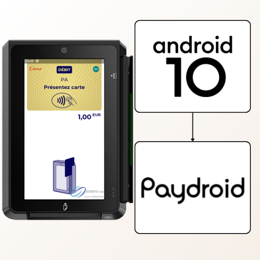 tpa pax im30 système d'exploitation paydroid une version d'android 10