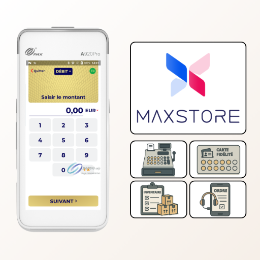 tpe pax a920 pro ecosystème d'applications maxstore