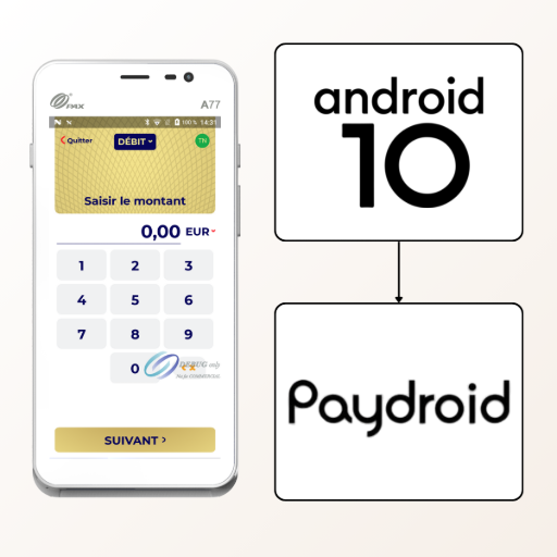 tpe pax a77 android 10 paydroid