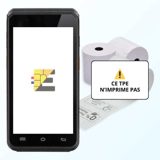 terminal de paiement mobile sans imprimante intégrée