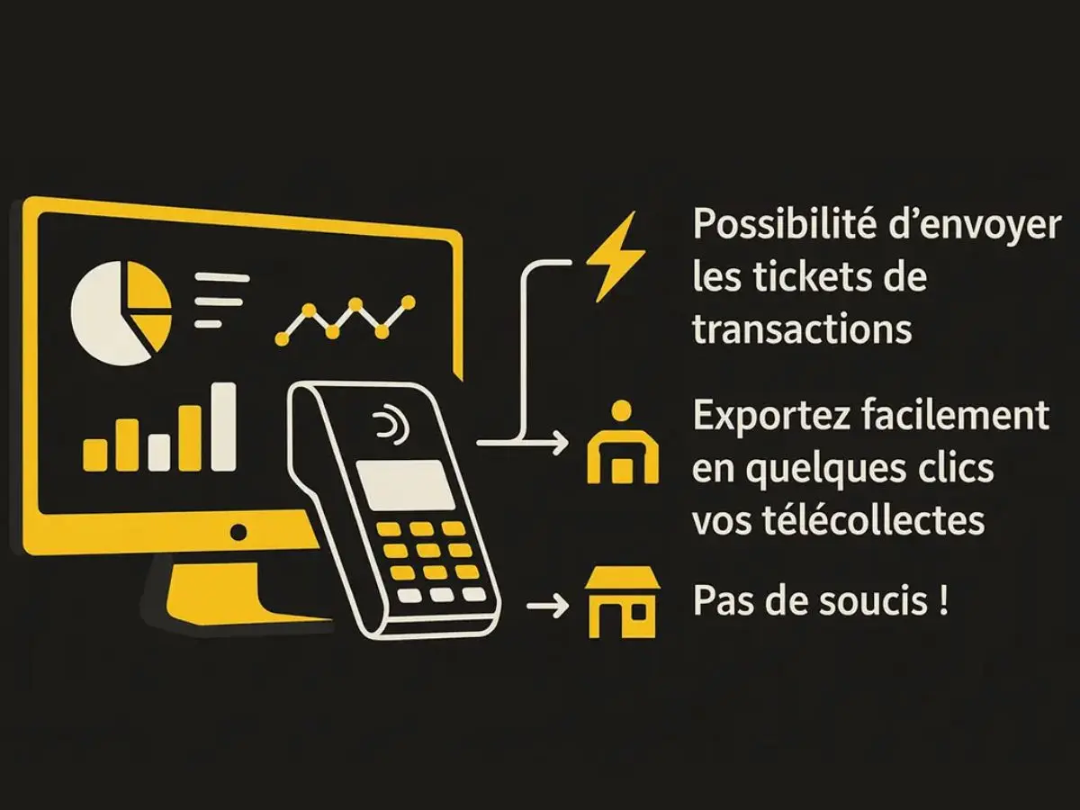Illustration des avantages du portail monétique