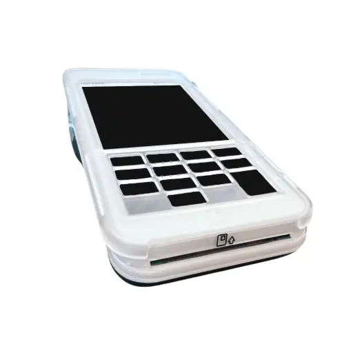 Clavier déficience visuelle en plastique pour terminal PAX A920 PRO avec touches en relief