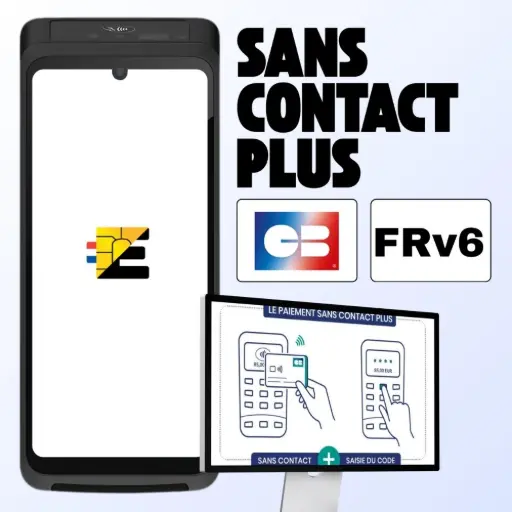Castles S1F4 Pro Sans Contact Plus CB FRv6 : paiements sans contact au-delà de 50 euros