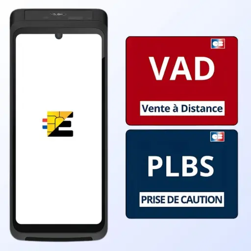 Castles S1F4 Pro avec fonctions VAD vente à distance et PLBS prise de caution incluses