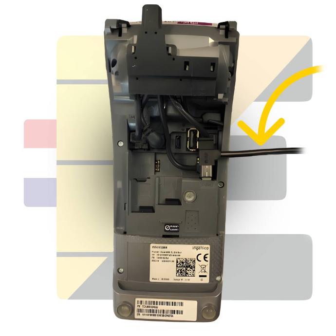 Cable pour Ingenico Desk 5000 Liaison Caisse RS232 DB9