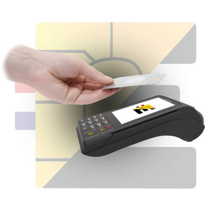 Paiement sur TPE Verifone V240m