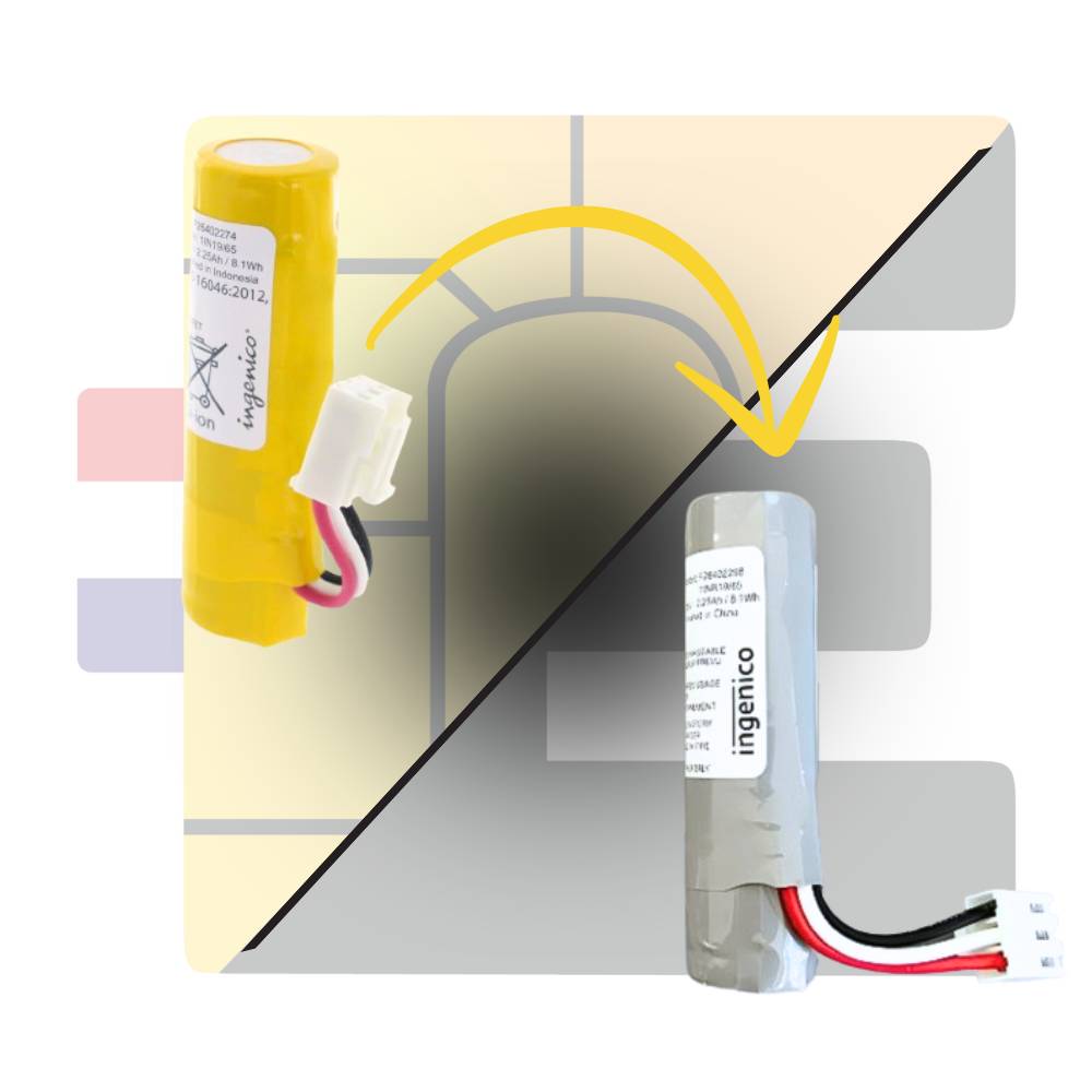 Nouvelle batterie pour TPE Ingenico iWL250 Nouvelle batterie pour TPE Ingenico iWL250
