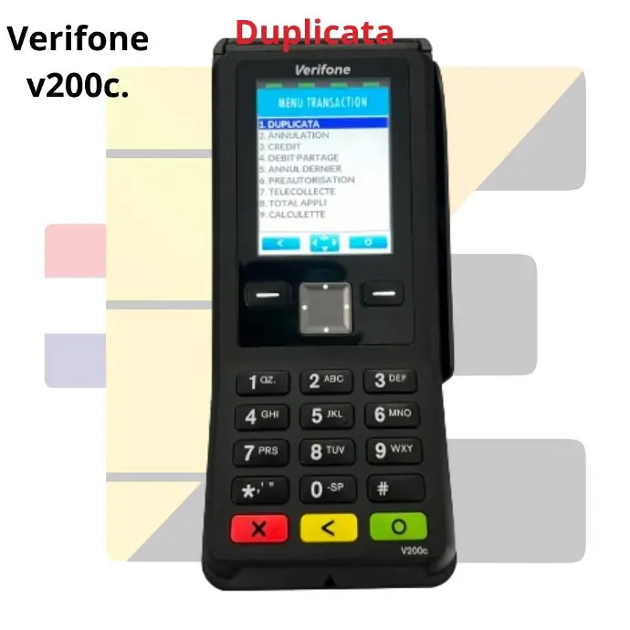 Verifone V200c Duplicata