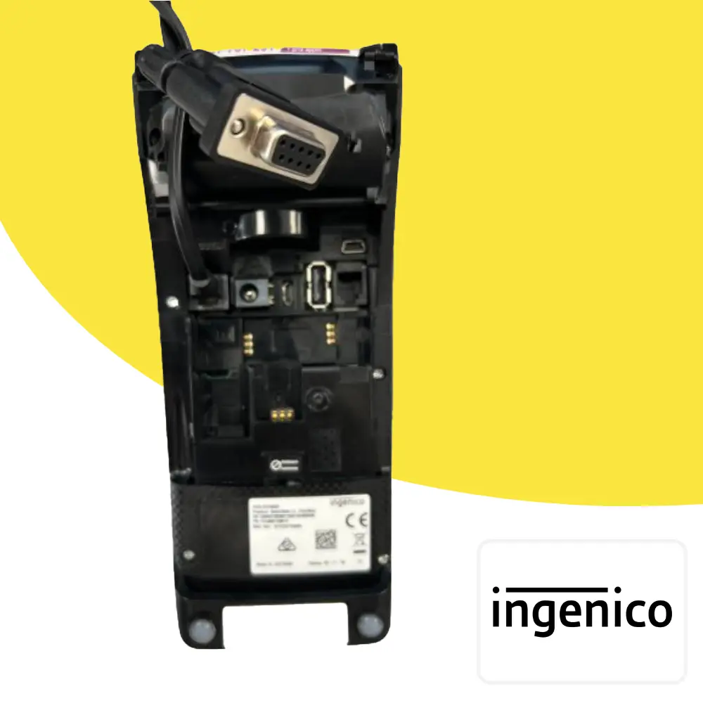 port-com-arrière-tpe-ingenico-branchement-câble-vers-caisse-rs232.webp