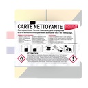 Carte de nettoyage pour lecteur de carte bancaire