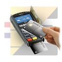 PIN Pad ingenico iPP315 avec carte bancaire en insertion, paiement sans contact et bande magnétique