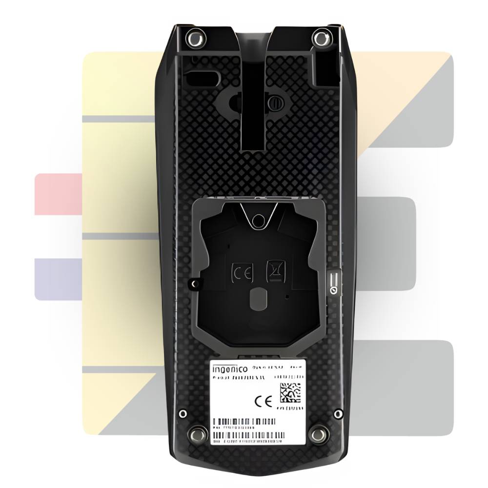 fixation arrière du pinpad ingenico desk 1600