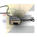 Câble pour Desk/5000 (miniUSB Interne) vers Caisse RS232 (DB9)