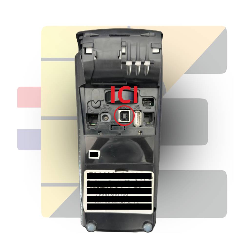 Cordon de liaison iCT250 vers Caisse USB