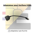 VERIFONE (RJ/DB9F) VERS CAISSE (RS232)