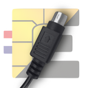 Connecteur de la prise d'alimentation pour éditeur de chèque Ingenico I2200