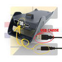 Cordon de liaison pour Socle Ingenico Move 5000 vers Caisse USB