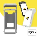 Coque Étui Housse protection silicone pour TPE Ingenico DX8000 Grise
