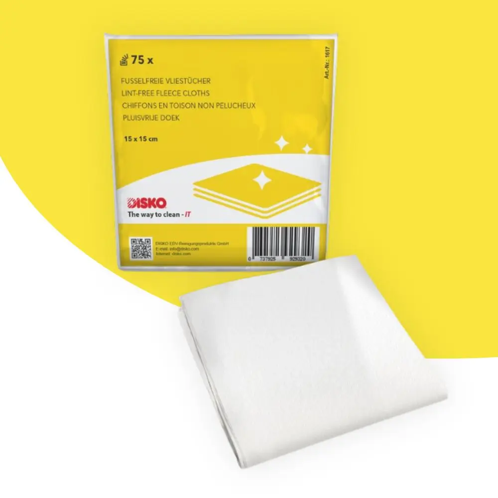 Chiffons nettoyants non-tissés et secs (Lot de 10 chiffons)