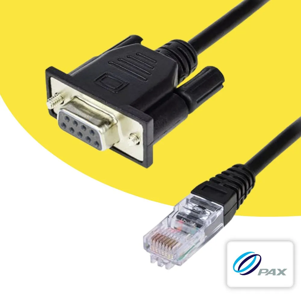 CÂBLE DE LIAISON DB9 femelle / RJ45 PAX