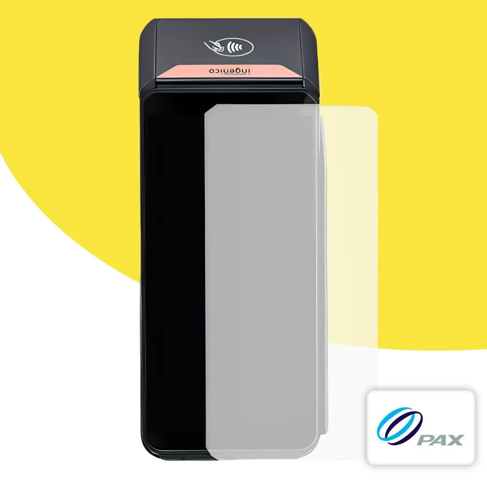 Vitre de protection pour TPE Ingenico DX8000