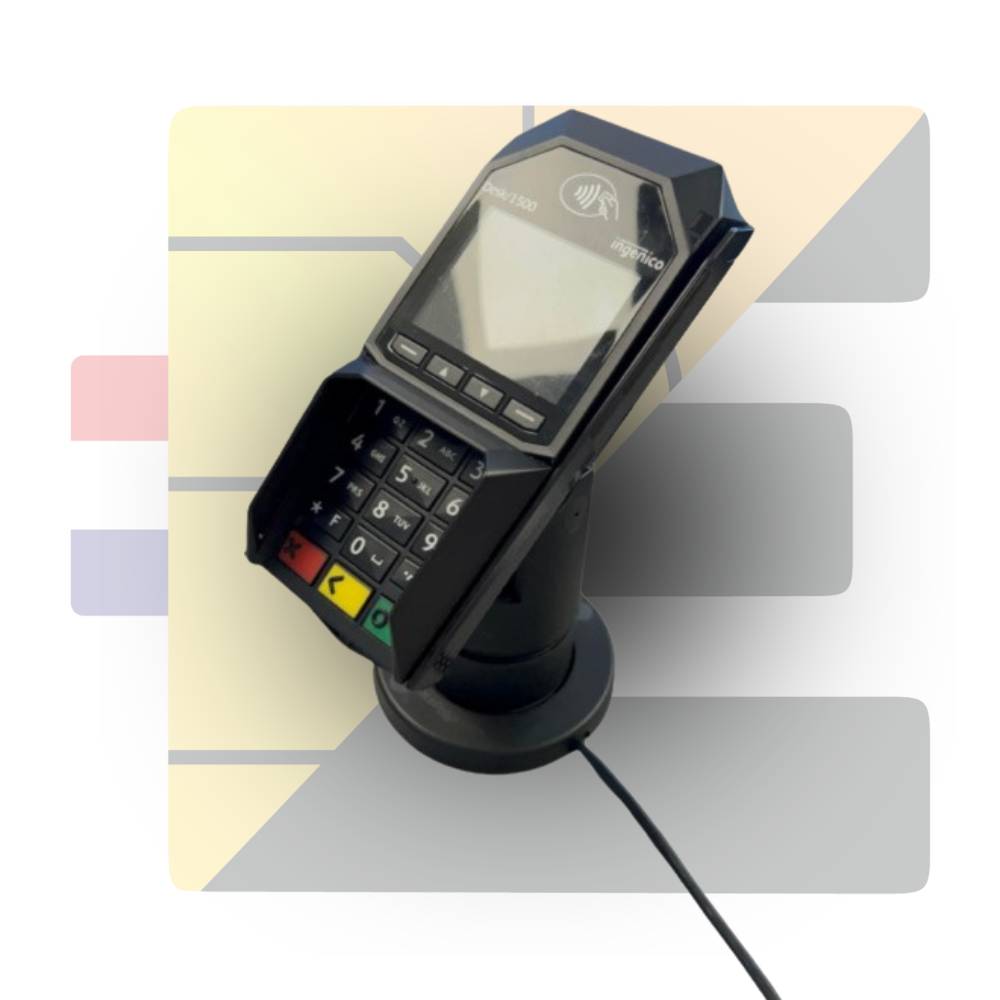 Support pour PIN pad Ingenico Desk 1500/1600/1700
