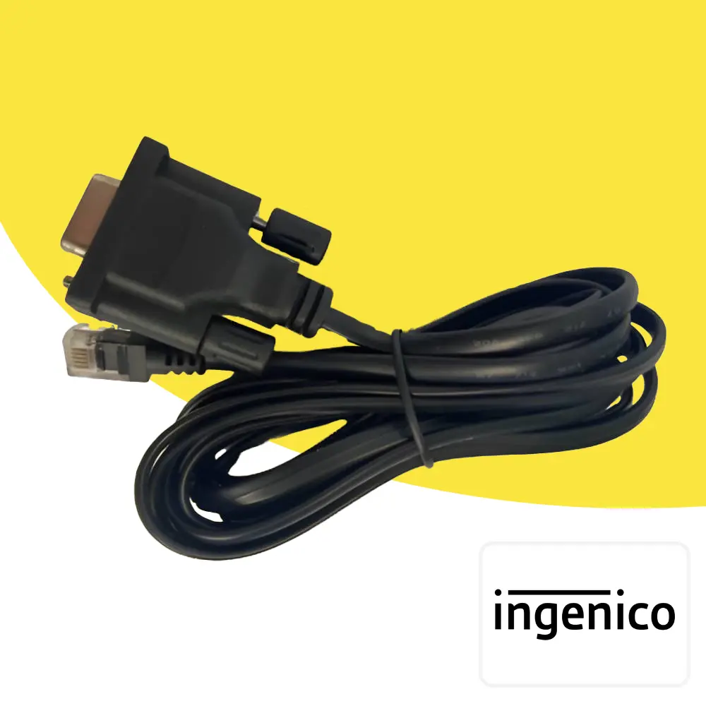 Câble Port COM Ingenico vers Caisse RS232 (DB9)