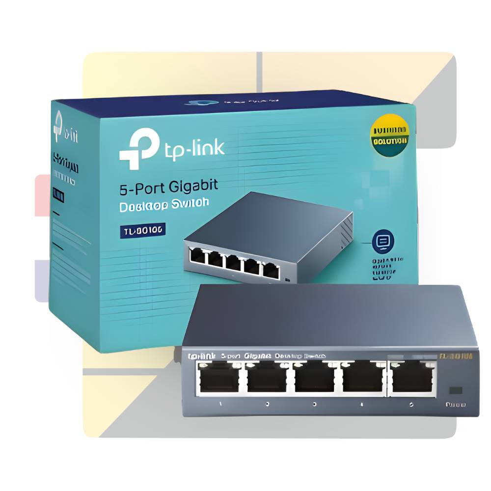 Switch 5 Ports Gigabit Ethernet
