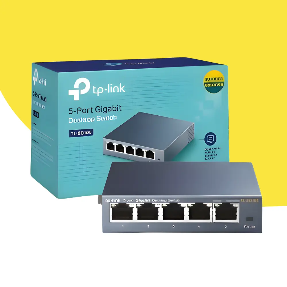 Switch 5 Ports Gigabit Ethernet