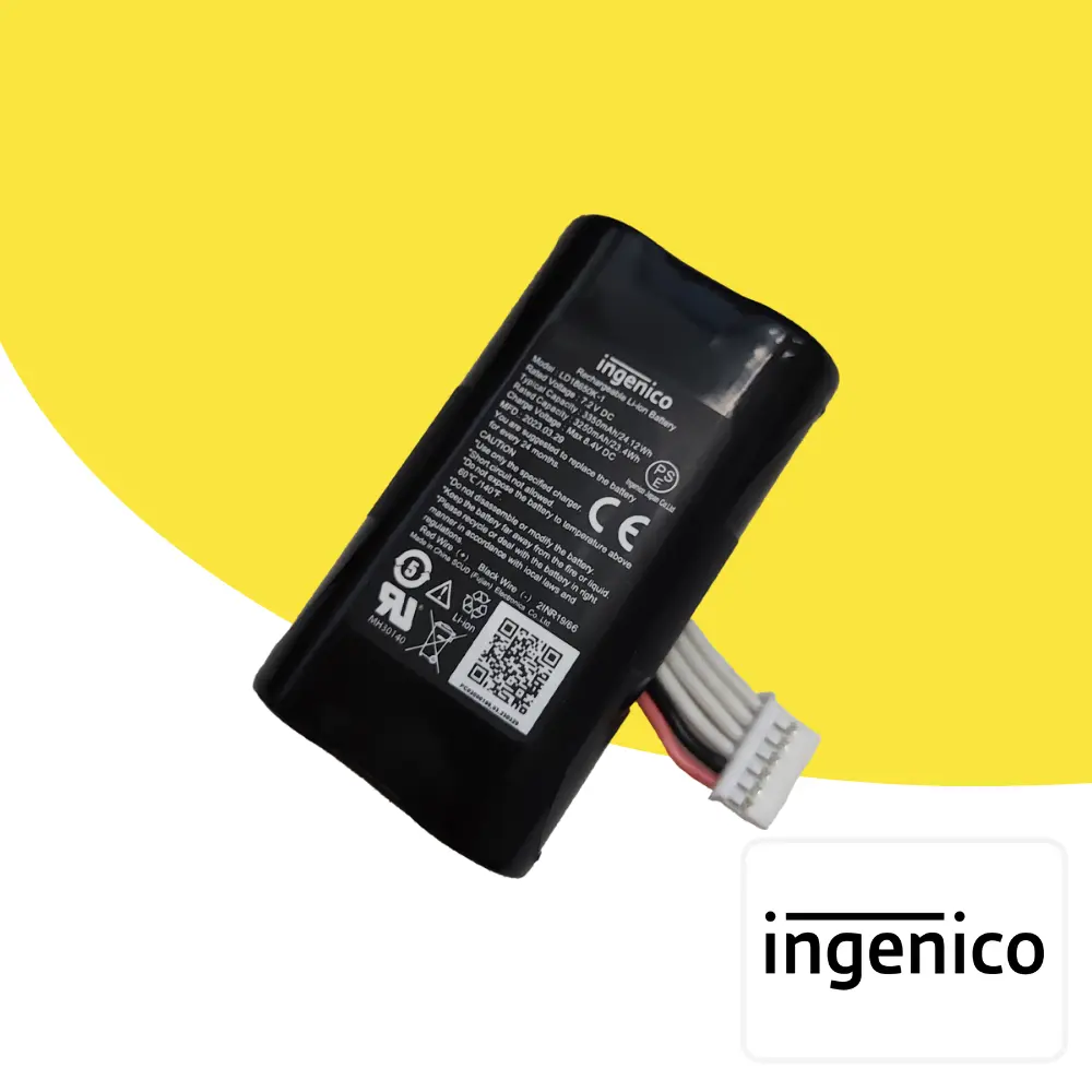 Batterie TPE Ingenico DX8000 et DX6000