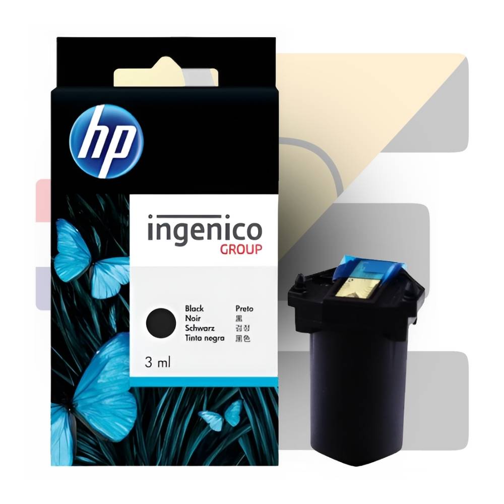 Cartouche d'encre HP 51604A pour éditeur chèque Ingenico i2200