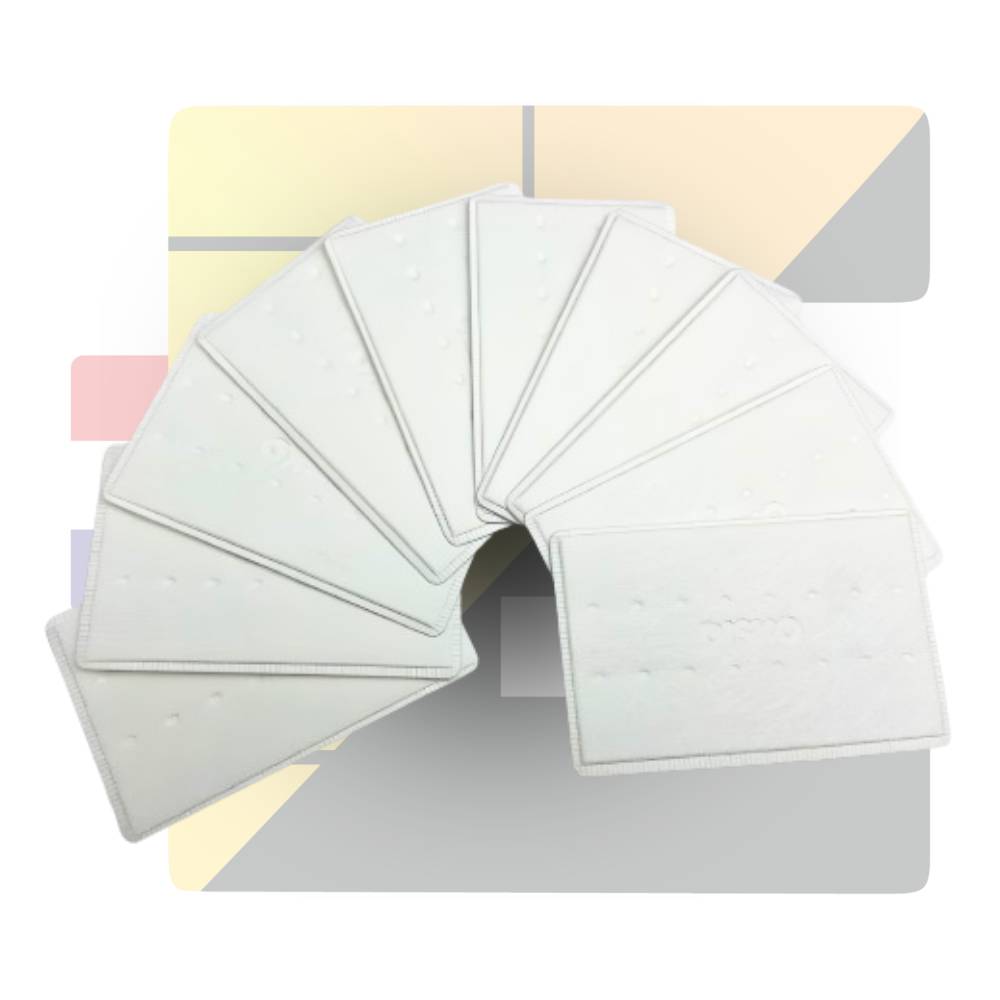 Cartes nettoyantes réutilisable DISKO pour TPE