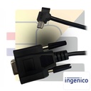 Câble mini USB Desk 5000 (COM2) vers RS232 (DB9)