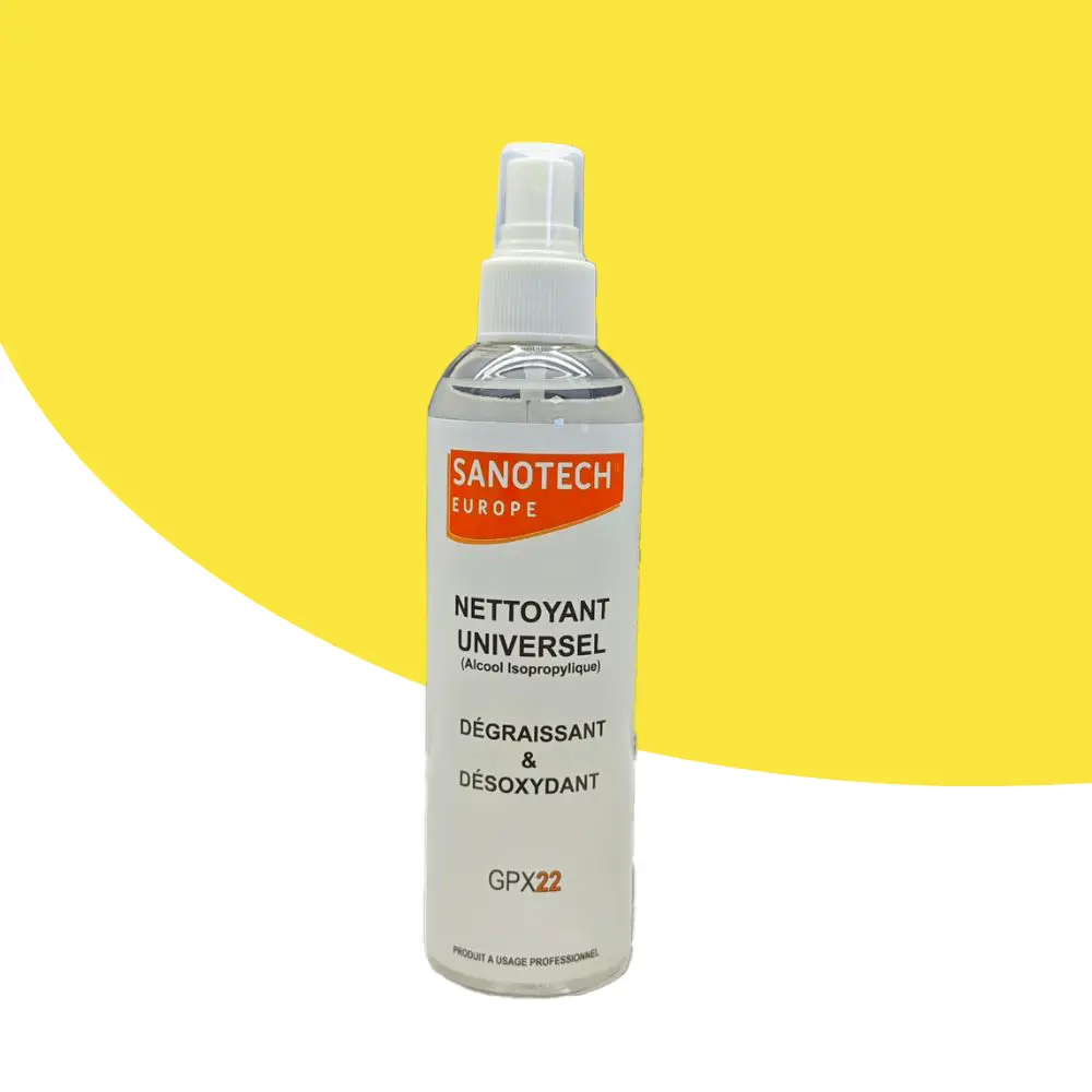 Sanotech GPX22 : Nettoyant Alcool Isopropylique 250ml