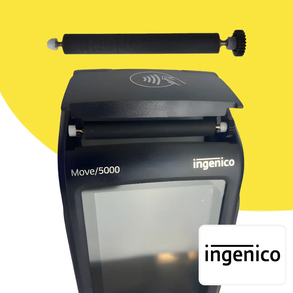 Axe papier TPE Ingenico Move 5000