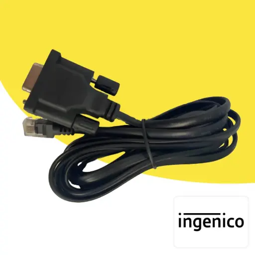 [KB002] Câble Port COM Ingenico vers Caisse RS232 (DB9)