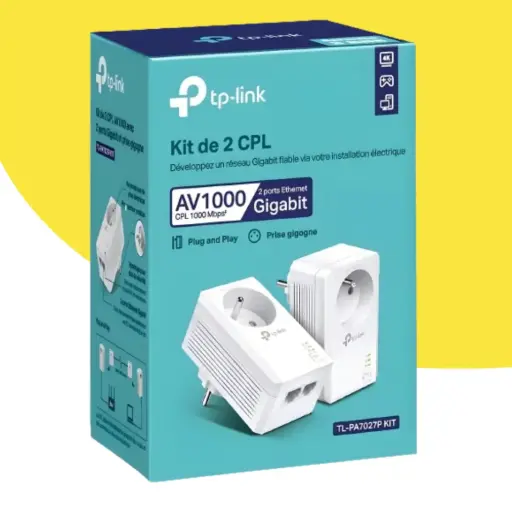 [‎TL-PA7017P KIT(FR)] KIT Prises CPL Ethernet